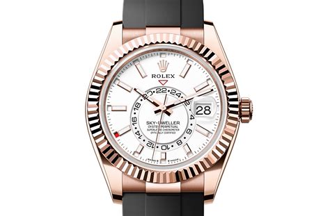 rolex sky dweller half gold|rolex sky dweller price chart.